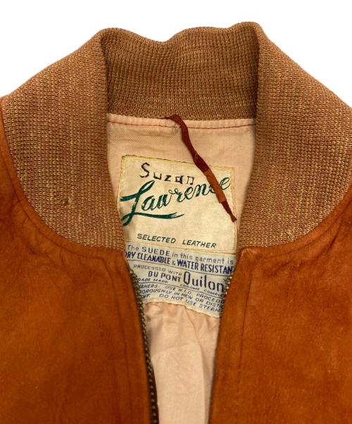 Lawrence（ローレンス）Lawrence (ローレンス) ベロアジャケット ブラウン サイズ:₋の古着・服飾アイテム