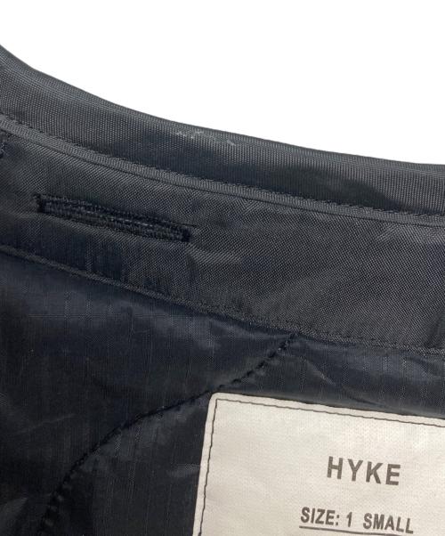 HYKE（ハイク）HYKE (ハイク) QUILTED LINER JACKET ブラック サイズ:1の古着・服飾アイテム