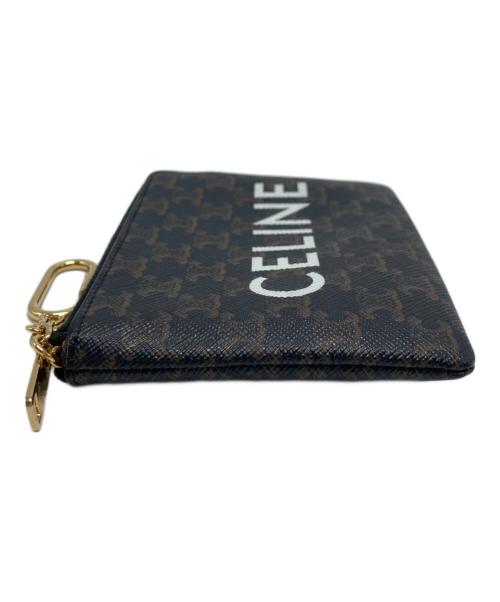 CELINE（セリーヌ）CELINE (セリーヌ) トリオンフキャンバスコインケース/10C662CA2.38NO ブラウン サイズ:₋の古着・服飾アイテム
