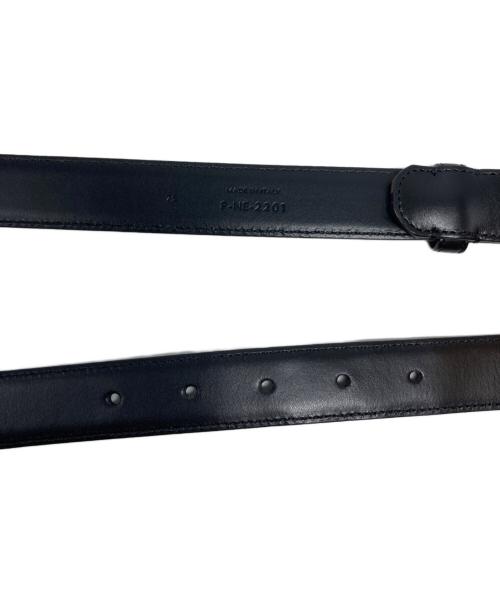 CELINE（セリーヌ）CELINE (セリーヌ) Triomphe Belt/25ｍｍ/F・NE・2201 ブラック サイズ:90ｃｍの古着・服飾アイテム