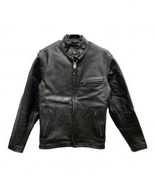 Schott（ショット）の古着「641ライナー付きスタンドシングルラーダース」｜ブラック