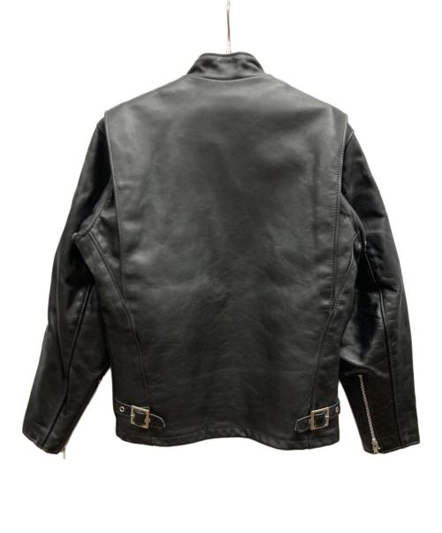 Schott（ショット）Schott (ショット) 641ライナー付きスタンドシングルラーダース ブラック サイズ:Sの古着・服飾アイテム