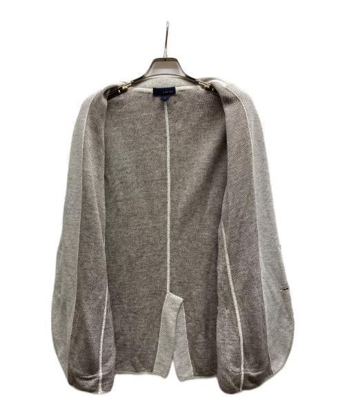 LARDINI（ラルディーニ）LARDINI (ラルディーニ) コットンニットテーラードジャケット/JMLJM19 グレー サイズ:Mの古着・服飾アイテム