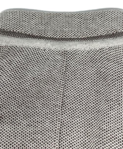 LARDINI（ラルディーニ）LARDINI (ラルディーニ) コットンニットテーラードジャケット/JMLJM19 グレー サイズ:Mの古着・服飾アイテム
