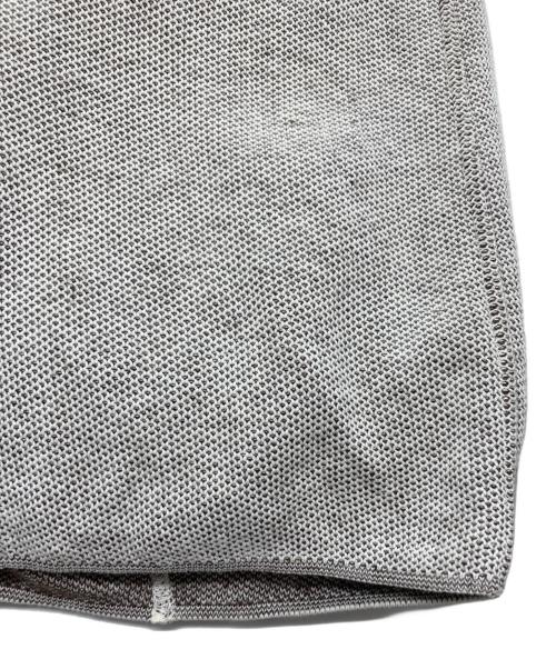 LARDINI（ラルディーニ）LARDINI (ラルディーニ) コットンニットテーラードジャケット/JMLJM19 グレー サイズ:Mの古着・服飾アイテム