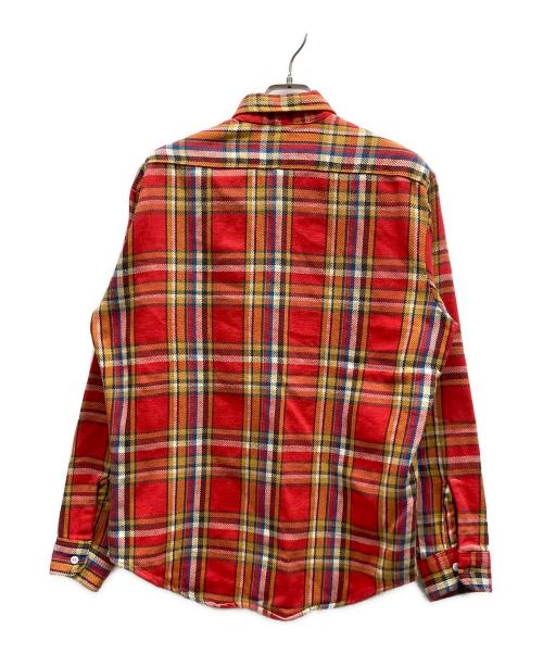 big mac（ビッグマック）BIG MAC (ビッグマック) ヘビネルシャツ レッド サイズ:Mの古着・服飾アイテム