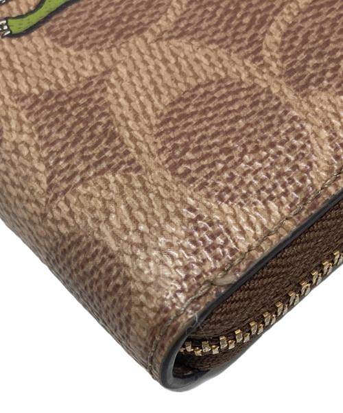 COACH（コーチ）COACH (コーチ) エッセンシャル スモール ジップ アラウンド カード ケース/CZ119 ブラウン サイズ:₋の古着・服飾アイテム