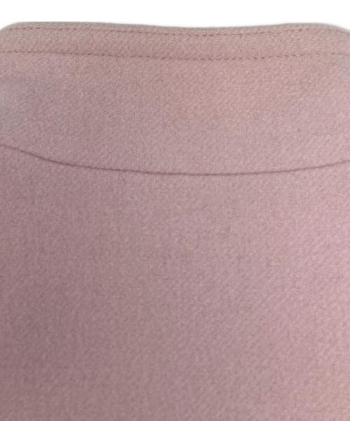 BURBERRY BLUE LABEL（バーバリー ブルー レーベル）BURBERRY BLUE LABEL (バーバリー ブルー レーベル) アンゴラ混裏地チェックコート/ FNF65-856-12 ピンク サイズ:36の古着・服飾アイテム