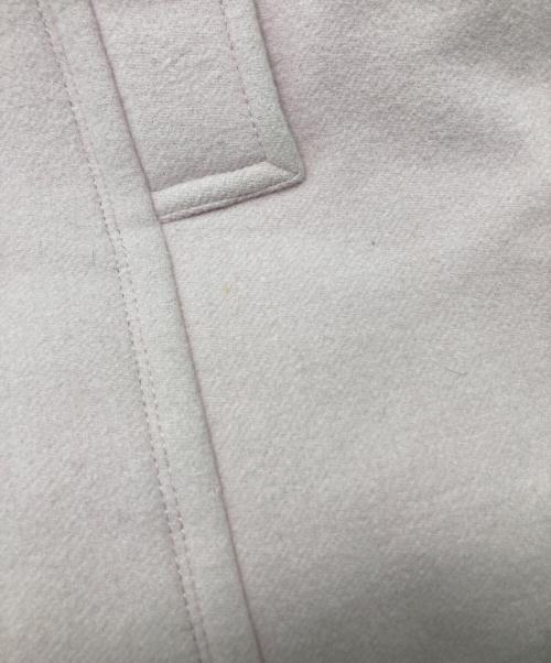 BURBERRY BLUE LABEL（バーバリー ブルー レーベル）BURBERRY BLUE LABEL (バーバリー ブルー レーベル) アンゴラ混裏地チェックコート/ FNF65-856-12 ピンク サイズ:36の古着・服飾アイテム