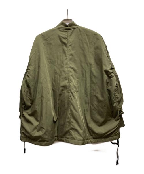 BEARDSLEY（ビアズリー）BEARDSLEY (ビアズリー) フレアMA-1ブルゾン/BEZ1052407A0002 グリーン サイズ:1の古着・服飾アイテム