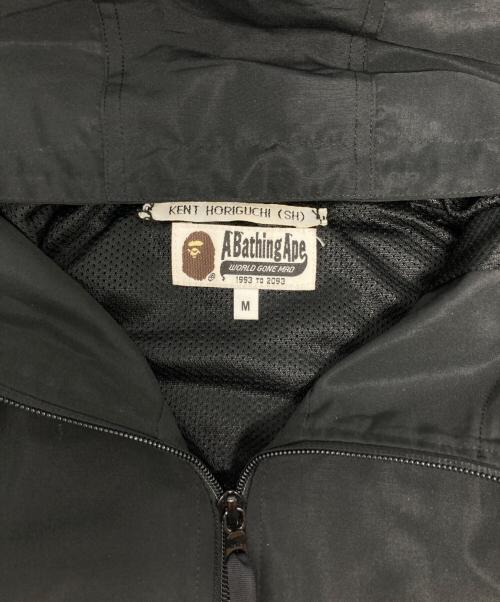 A BATHING APE（アベイシングエイプ）A BATHING APE (アベイシングエイプ) ナイロンジャケット/001GDF701054X ブラック サイズ:Mの古着・服飾アイテム