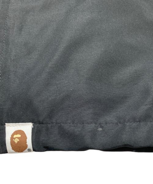 A BATHING APE（アベイシングエイプ）A BATHING APE (アベイシングエイプ) ナイロンジャケット/001GDF701054X ブラック サイズ:Mの古着・服飾アイテム