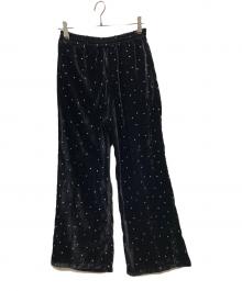 Couture d'adam×IENA（クチュールドアダム×イエナ）の古着「Stardust Glitter パンツ」｜ブラック