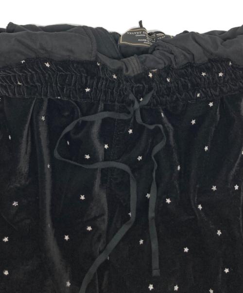 Couture d'adam（クチュールドアダム）Couture d'adam (クチュールドアダム) IENA (イエナ) Stardust Glitter パンツ ブラック サイズ:38 未使用品の古着・服飾アイテム