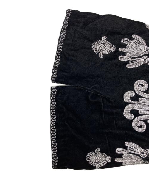 Couture d'adam（クチュールドアダム）Couture d'adam (クチュールドアダム) IENA (イエナ) Velvet Embroidery JK ブラック サイズ:38 未使用品の古着・服飾アイテム
