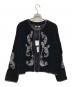 Couture d'adam（クチュールドアダム）の古着「Velvet Embroidery JK」｜ブラック