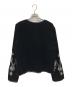 Couture d'adam (クチュールドアダム) IENA (イエナ) Velvet Embroidery JK ブラック サイズ:38 未使用品：25000円