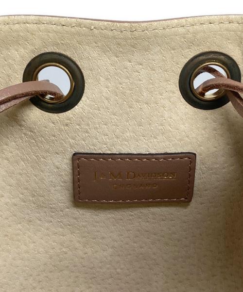 J&M DAVIDSON（ジェイ＆エム デヴィッドソン）J&M DAVIDSON (ジェイ＆エム デヴィッドソン) フリンジバケツショルダーバッグ ベージュ サイズ:₋の古着・服飾アイテム