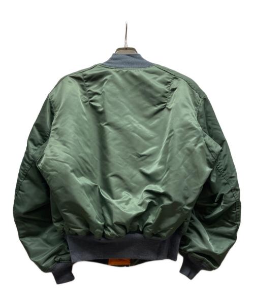 GREENBRIER（グリーンブライヤー）greenbrier (グリーンブライヤー) MA-1ジャケット グリーン サイズ:Lの古着・服飾アイテム