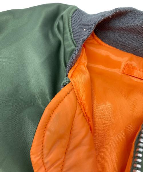 GREENBRIER（グリーンブライヤー）greenbrier (グリーンブライヤー) MA-1ジャケット グリーン サイズ:Lの古着・服飾アイテム
