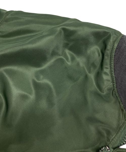 GREENBRIER（グリーンブライヤー）greenbrier (グリーンブライヤー) MA-1ジャケット グリーン サイズ:Lの古着・服飾アイテム