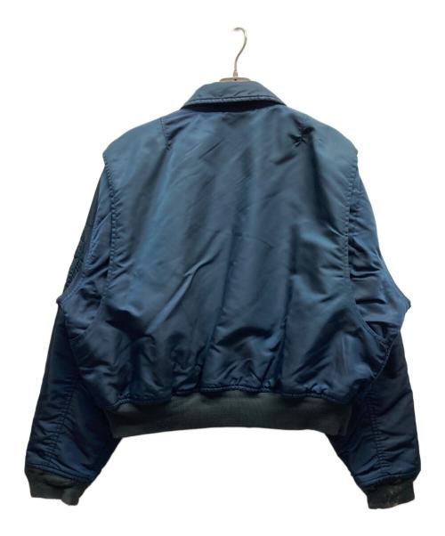 Schott（ショット）Schott (ショット) CWU-Rミリタリーフライトジャケット ネイビー サイズ:₋の古着・服飾アイテム