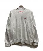 SUPREMEシュプリーム）の古着「Small Box Crew Neck」｜グレー