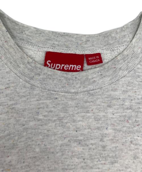 SUPREME（シュプリーム）Supreme (シュプリーム) Small Box Crew Neck グレー サイズ:Lの古着・服飾アイテム