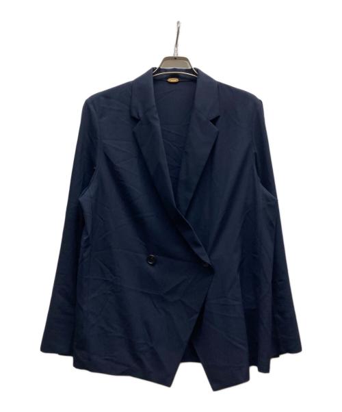 MUSE de Deuxieme Classe（ミューズ ドゥーズィエム クラス）MUSE de Deuxieme Classe (ミューズ ドゥーズィエム クラス) SPWOOL シャツジャケット/26010500205030 ネイビー サイズ:FREEの古着・服飾アイテム
