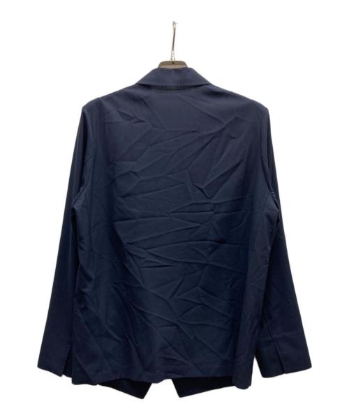 MUSE de Deuxieme Classe（ミューズ ドゥーズィエム クラス）MUSE de Deuxieme Classe (ミューズ ドゥーズィエム クラス) SPWOOL シャツジャケット/26010500205030 ネイビー サイズ:FREEの古着・服飾アイテム