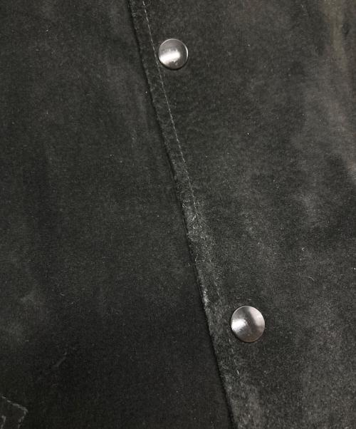 SUPREME（シュプリーム）SUPREME (シュプリーム) Suede Varsity Jacket ブラック サイズ:Lの古着・服飾アイテム