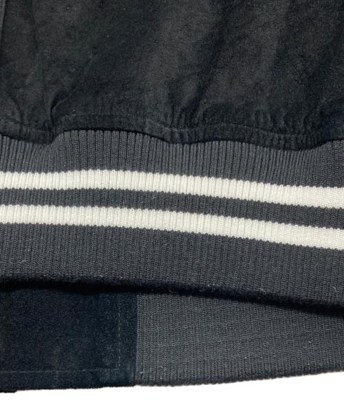 SUPREME（シュプリーム）SUPREME (シュプリーム) Suede Varsity Jacket ブラック サイズ:Lの古着・服飾アイテム