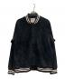 SUPREME（シュプリーム）の古着「Suede Varsity Jacket」｜ブラック