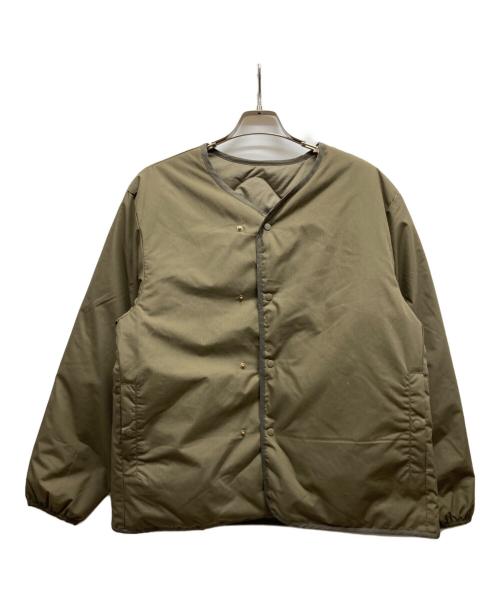 nanamica（ナナミカ）nanamica (ナナミカ) リバーシブルダウンカーディガン/S25FA054 ブラウン サイズ:Sの古着・服飾アイテム