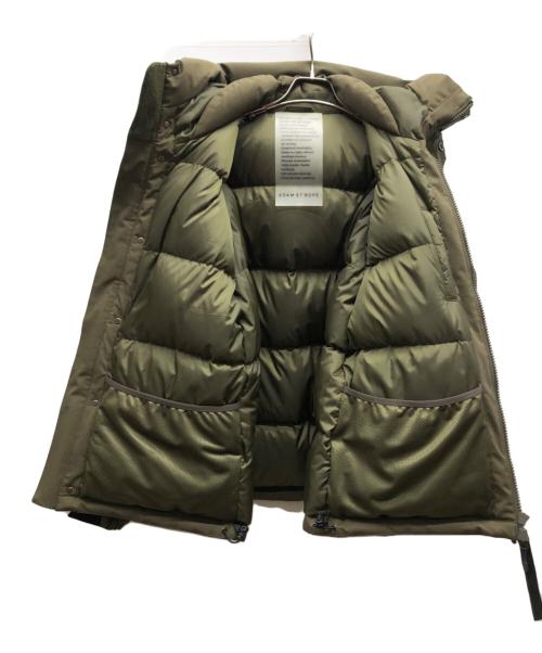 Adam et Rope（アダム エ ロペ）Adam et Rope (アダム エ ロペ) ALLIED SHORTダウンジャケット/GML-12060 グリーン サイズ:Mの古着・服飾アイテム