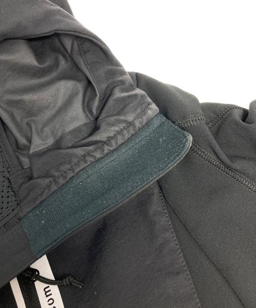 and wander（アンドワンダー）and wander (アンドワンダー) stretch shell jacket/AW93-FT001 ブラック サイズ:2の古着・服飾アイテム