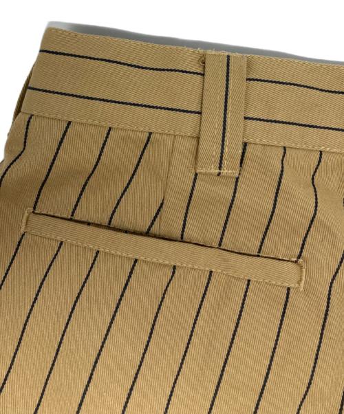 SUPREME（シュプリーム）Supreme (シュプリーム) 21SSStripe Work Pants ベージュ サイズ:81cm (W32・L)の古着・服飾アイテム