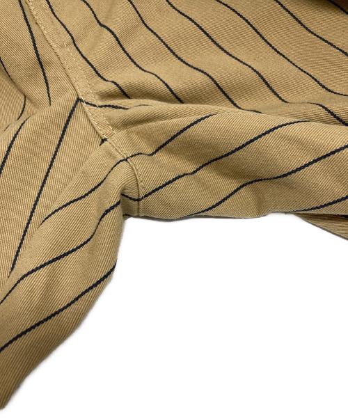SUPREME（シュプリーム）Supreme (シュプリーム) 21SSStripe Work Pants ベージュ サイズ:81cm (W32・L)の古着・服飾アイテム