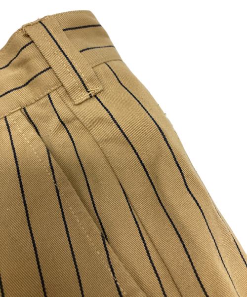 SUPREME（シュプリーム）Supreme (シュプリーム) 21SSStripe Work Pants ベージュ サイズ:81cm (W32・L)の古着・服飾アイテム