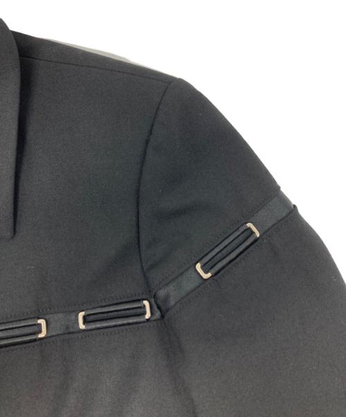 JIL SANDER（ジルサンダー）JIL SANDER (ジルサンダー) シルバーチャームジャケット ブラック サイズ:34の古着・服飾アイテム