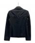 JIL SANDER (ジルサンダー) シルバーチャームジャケット ブラック サイズ:34：16000円