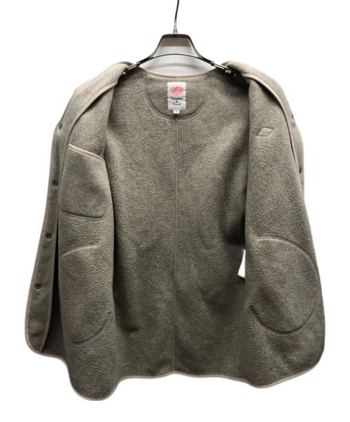 DANTON（ダントン）DANTON (ダントン) フリースVネックブルゾン/JD-8910:/JD-8910 ベージュ サイズ:XSの古着・服飾アイテム