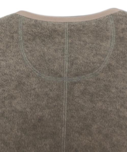 DANTON（ダントン）DANTON (ダントン) フリースVネックブルゾン/JD-8910:/JD-8910 ベージュ サイズ:XSの古着・服飾アイテム