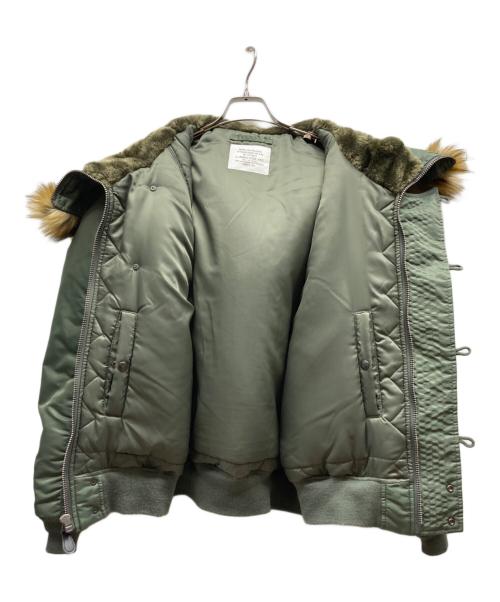 AVIREX（アヴィレックス）AVIREX (アヴィレックス) N-2B フライトジャケット/MIL-J-6278AVX グリーン サイズ:Lの古着・服飾アイテム