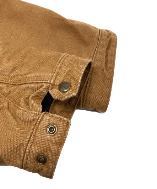 CarHartt（カーハート）CarHartt (カーハート) WASHED DUCK SHERPA-LINED UTILITY JACKET/OJ3826-M ブラウン サイズ:XLの古着・服飾アイテム