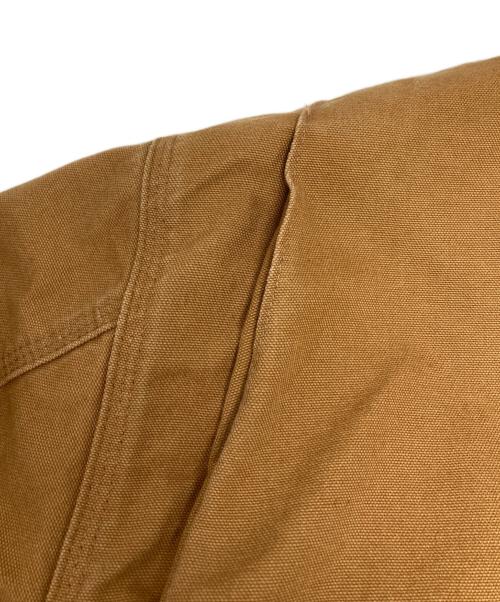 CarHartt（カーハート）CarHartt (カーハート) WASHED DUCK SHERPA-LINED UTILITY JACKET/OJ3826-M ブラウン サイズ:XLの古着・服飾アイテム