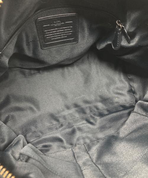 COACH（コーチ）COACH (コーチ) ライダー サッチェル メタリックレザー/33747 グリーン サイズ:₋の古着・服飾アイテム