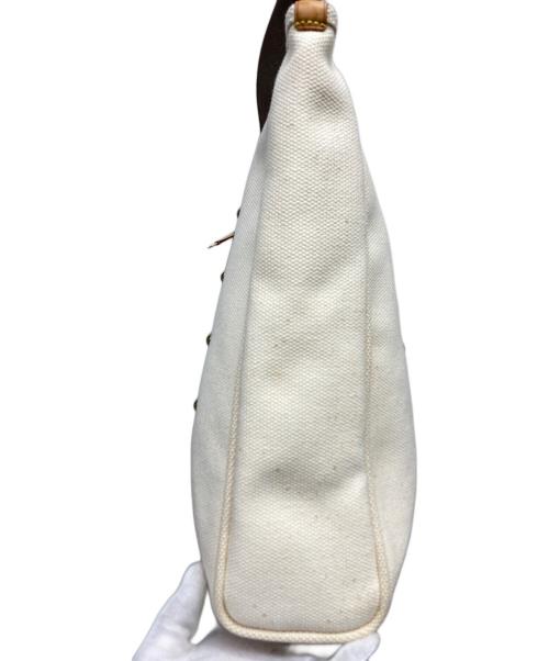 LOUIS VUITTON（ルイ ヴィトン）LOUIS VUITTON (ルイ ヴィトン) アンティグア カバGM アイボリーの古着・服飾アイテム