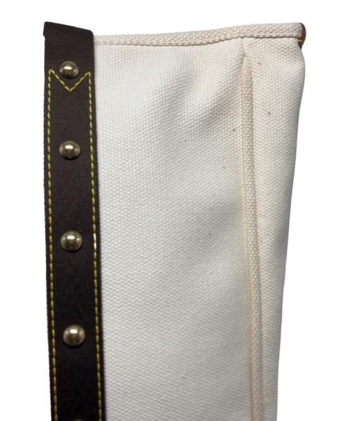 LOUIS VUITTON（ルイ ヴィトン）LOUIS VUITTON (ルイ ヴィトン) アンティグア カバGM アイボリーの古着・服飾アイテム