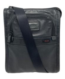 TUMI（トゥミ）の古着「アルファポケットショルダーバッグ/92110DH」｜ブラック